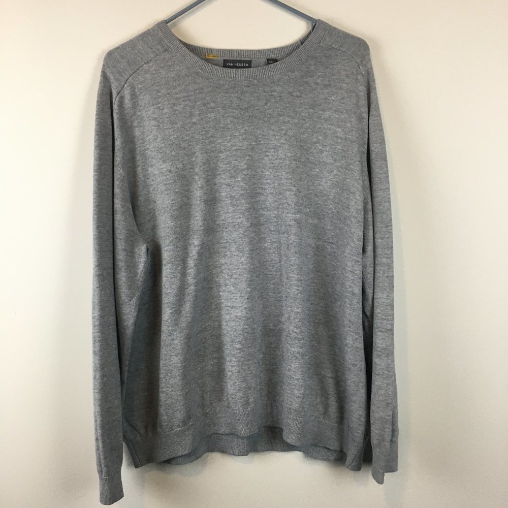 Van Heusen Sweater Gray XXL